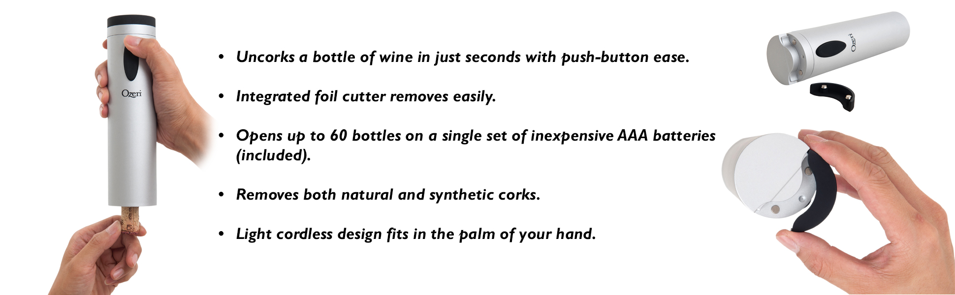 Ozeri Professional Series Ceramic Earth Pan, Hand Cast and Made in Germany