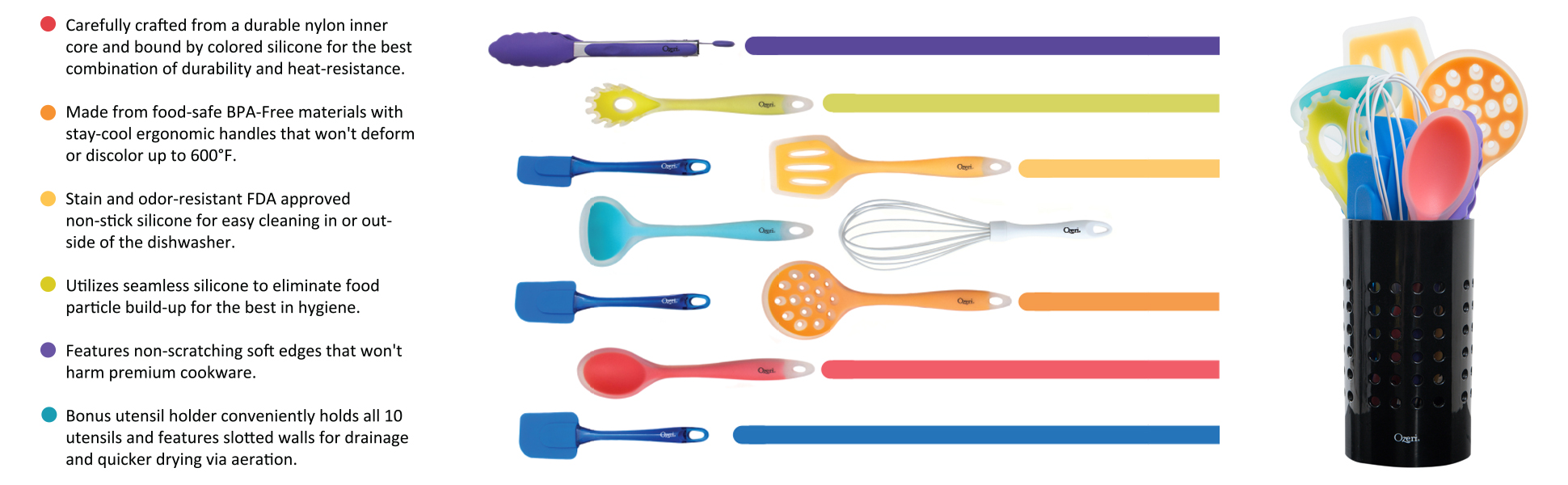 Ozeri Professional Series Ceramic Earth Pan, Hand Cast and Made in Germany