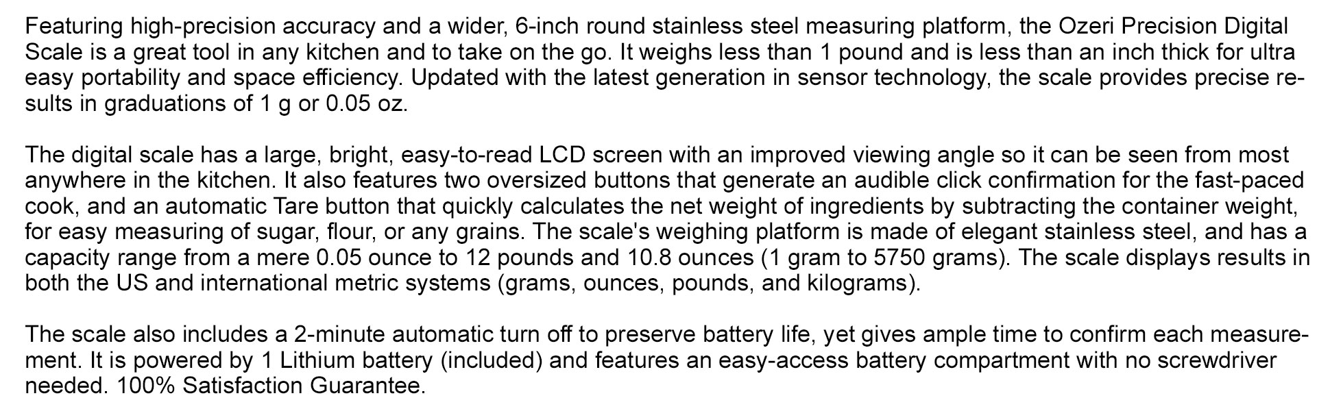 Ozeri Professional Series Ceramic  Pan, Hand Cast and Made in Germany
