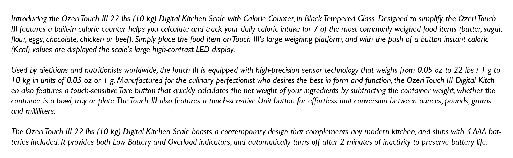 Ozeri Professional Series Ceramic  Pan, Hand Cast and Made in Germany