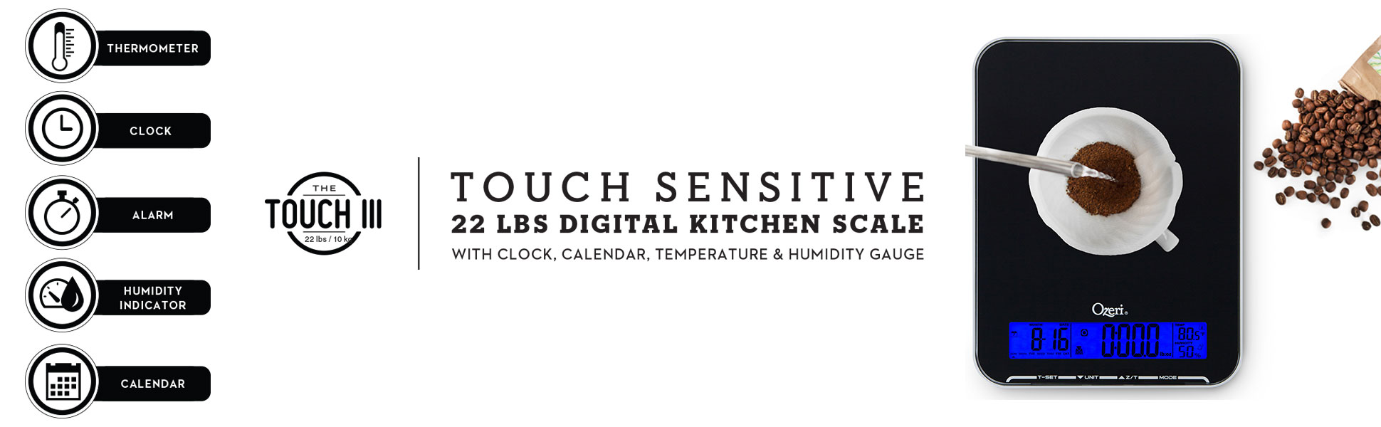 Ozeri Professional Series Ceramic  Pan, Hand Cast and Made in Germany