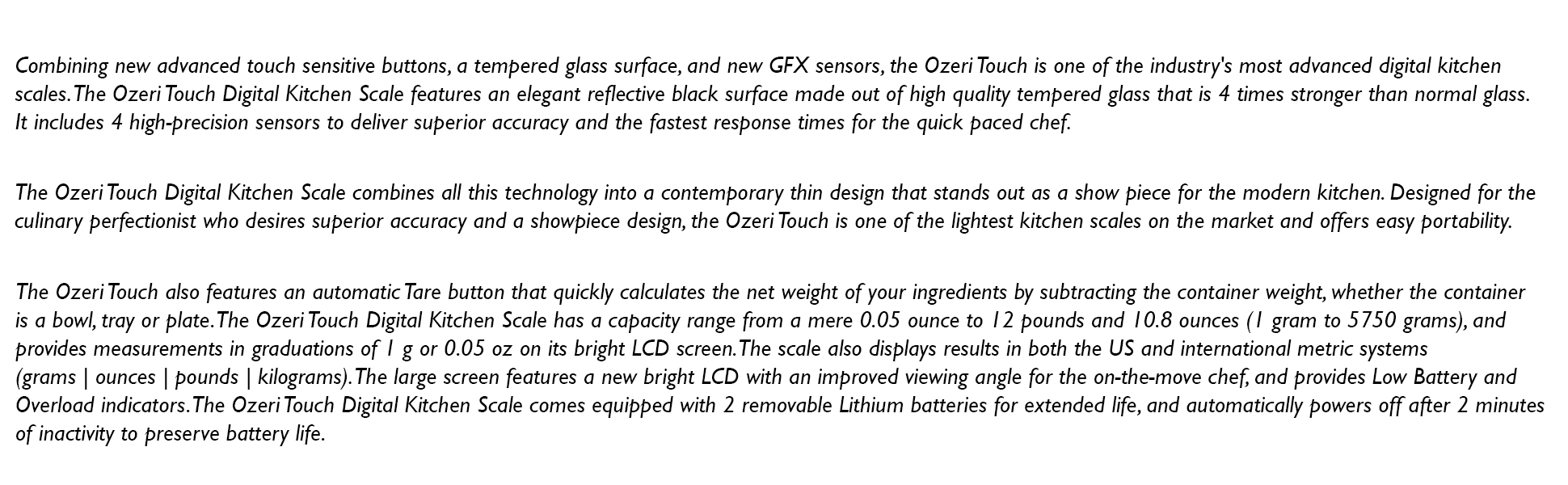 Ozeri Professional Series Ceramic  Pan, Hand Cast and Made in Germany