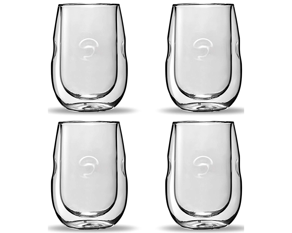 Moderna Artisan Series Double Wall Insulated Wine Glasses